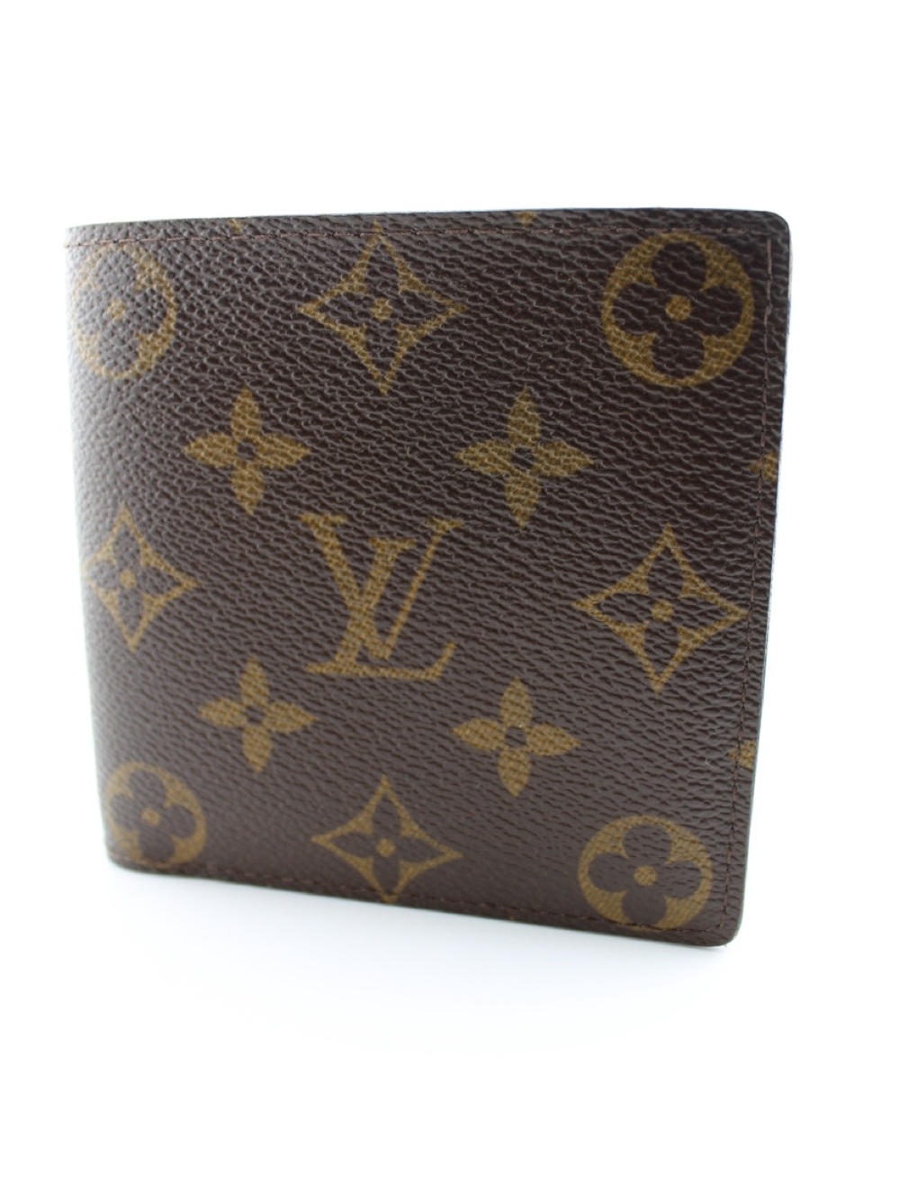 Louis Vuitton Monogram Canvas Card & Key Bifold Wallet - Brown/Gold
